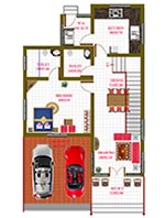 Empire Castle : Villa Type - C - Ground Floor - 882 Sq.Ft Empire Castle : Villa Type - C - Ground Floor - 882 Sq.Ft